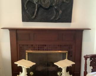 Pr of Koi fish stands.  $700 each or both for $1300