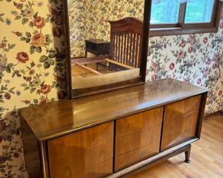 MCM United Furniture Corporation Diamond Pattern Dresser