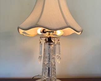 Cut Glass Crystal Lamp