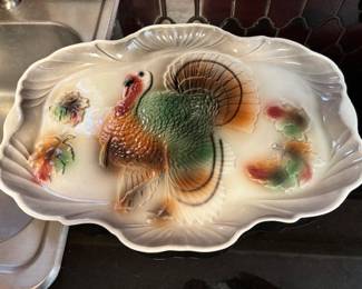 1959 Lane Turkey Platter