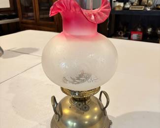 Antique Oil Lamp