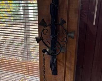 Cast Iron Wheel Door Ringer