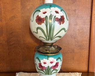 Hand Painted Electric Oil Lamp