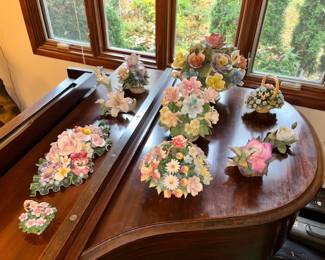 Nice Selection of Porcelain Flowers (Capodimonte et al.)