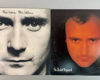 Phil Collins Vinyl Records Face Value