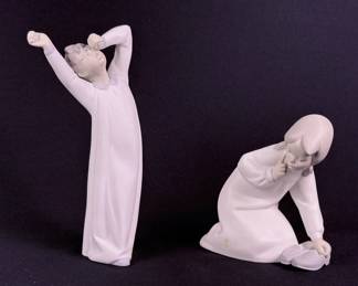Lladro Porcelain Figurines 4523 4870 Matte
