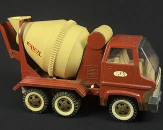 Vintage Metal Tonka Cement Truck Toy