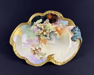Vintage Hand Painted Pickard Pottery Dish