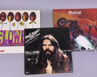 Vintage Classic Rock Records Seger Stones Meatloaf
