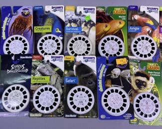 Vintage Nature Science View-Master Reel Packs