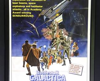 Battlestar Galactica Signed Movie Poster