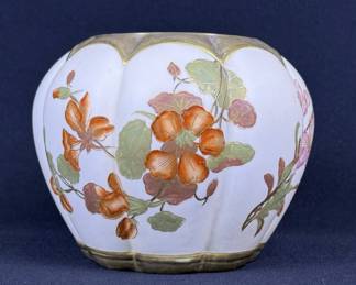 Royal Worcester Blush Ivory Biscuit Jar