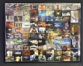 Battlestar Galactica Uncut Foil Card Sheet