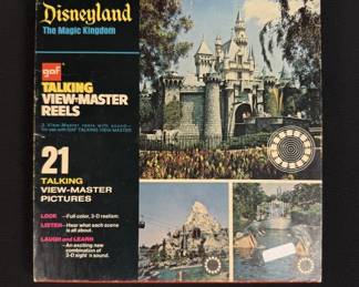 Vintage GAF Talking View-Master Disneyland Reels