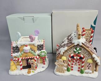 Partylite Gingerbread Houses Tealight Holders