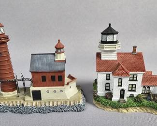 Small Lighthouse Figurine Replicas