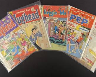 Vintage Archie Comics Lot Jughead Pep Reggie