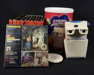 Vintage GAF Talking View-Master & Reels