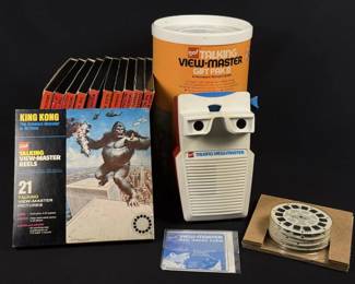 Vintage GAF Talking View-Master & Reels