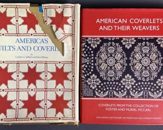 Vintage Quilt & Coverlet Books