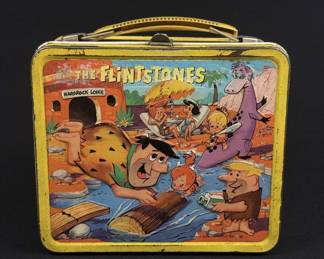 1964 Aladdin The Flintstones Metal Lunchbox