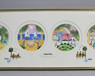 Captive by Hilda Framed Artwork