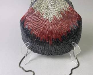 Vintage La Regale Beaded Purse Clutch