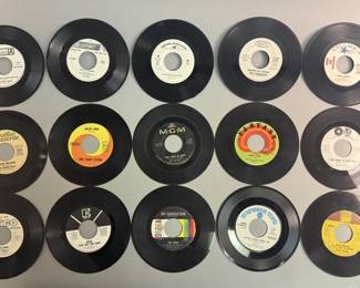 Vintage 45rpm 7 inch Vinyl Singles