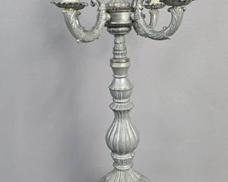 Rococo Style Candelabra Four Light Lamp