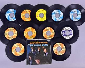 Rolling Stones 45rpm Vinyl Singles
