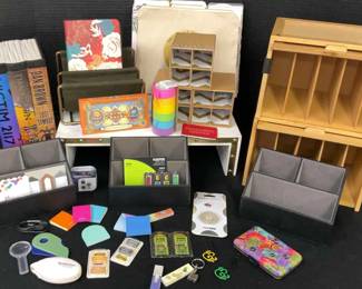 Assorted Office Storage Supplies