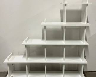 White Shelving Unit