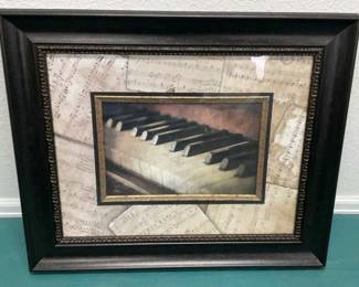 Piano Framed Print