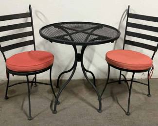 Wrought Iron Bistro Set