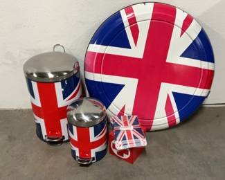 UK British Theme Bedroom Decor Car Tire Cover