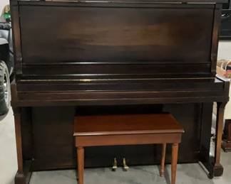 Vintage Upright Piano Possibly Antique