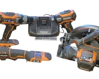 RIDGID Power Tools No Batteries