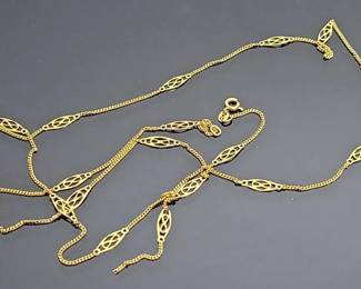 14k Gold Chain Broken