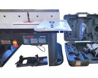 BOSCH Plunge Router and Router Table