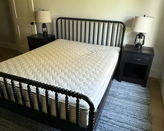 Crate & Barrel Jenny Lind Queen Bed