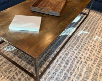 Rectangular Metal Coffee Table