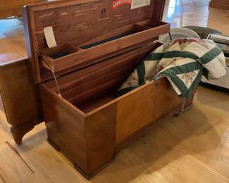 Vintage cedar chest