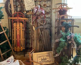 Antique sleds