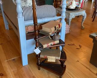 Antique library steps from England by Bevan Funnell Ltd, vintage books