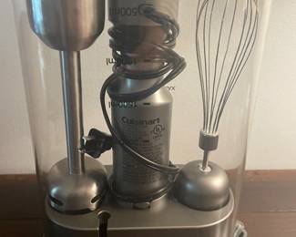 R107 Cuisinart Smart Stick Hand Blender Set, stainless steel $15