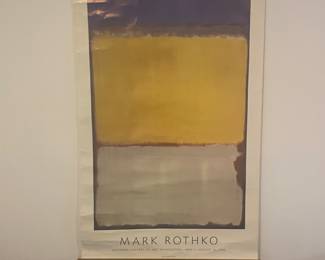B181. Mark Rothko exhibition poster
$10