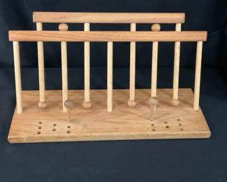 K223 misc wooden recipe/ file holder $8