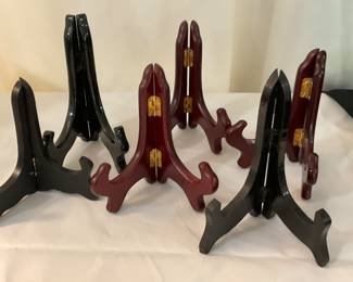 D507 set of 6 plates holders $6