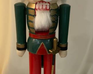 C404. Wooden Nutcracker $8