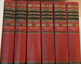 A404 “Abraham Lincoln: The Prairie Years and the War Years” (Sagami Edition) by Publizer Prize winning author Carl Sandburg